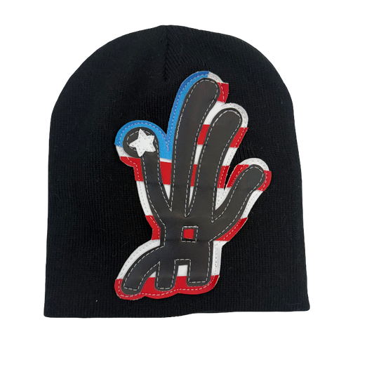 AMERICAN FLAG BEANIE
